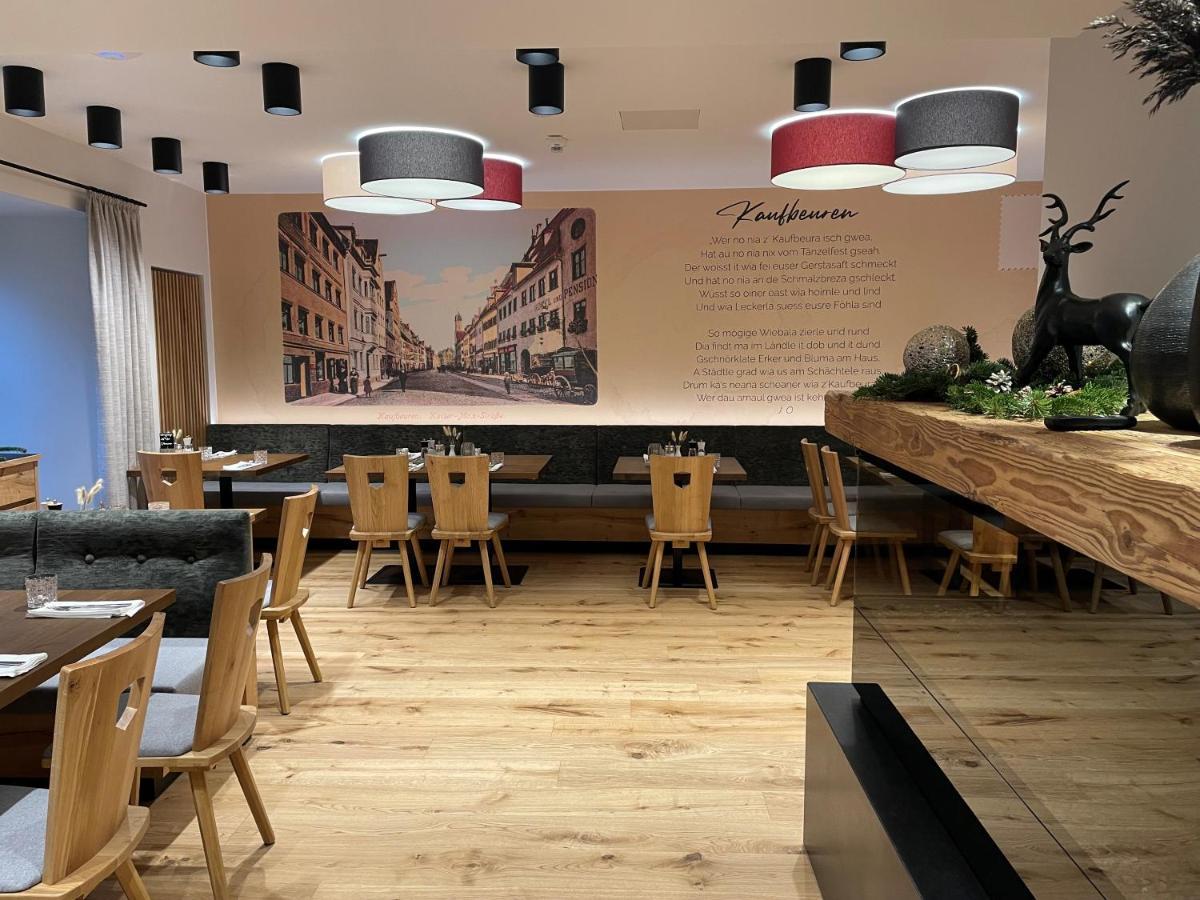 Hotel Goldener Hirsch Kaufbeuren Eksteriør billede