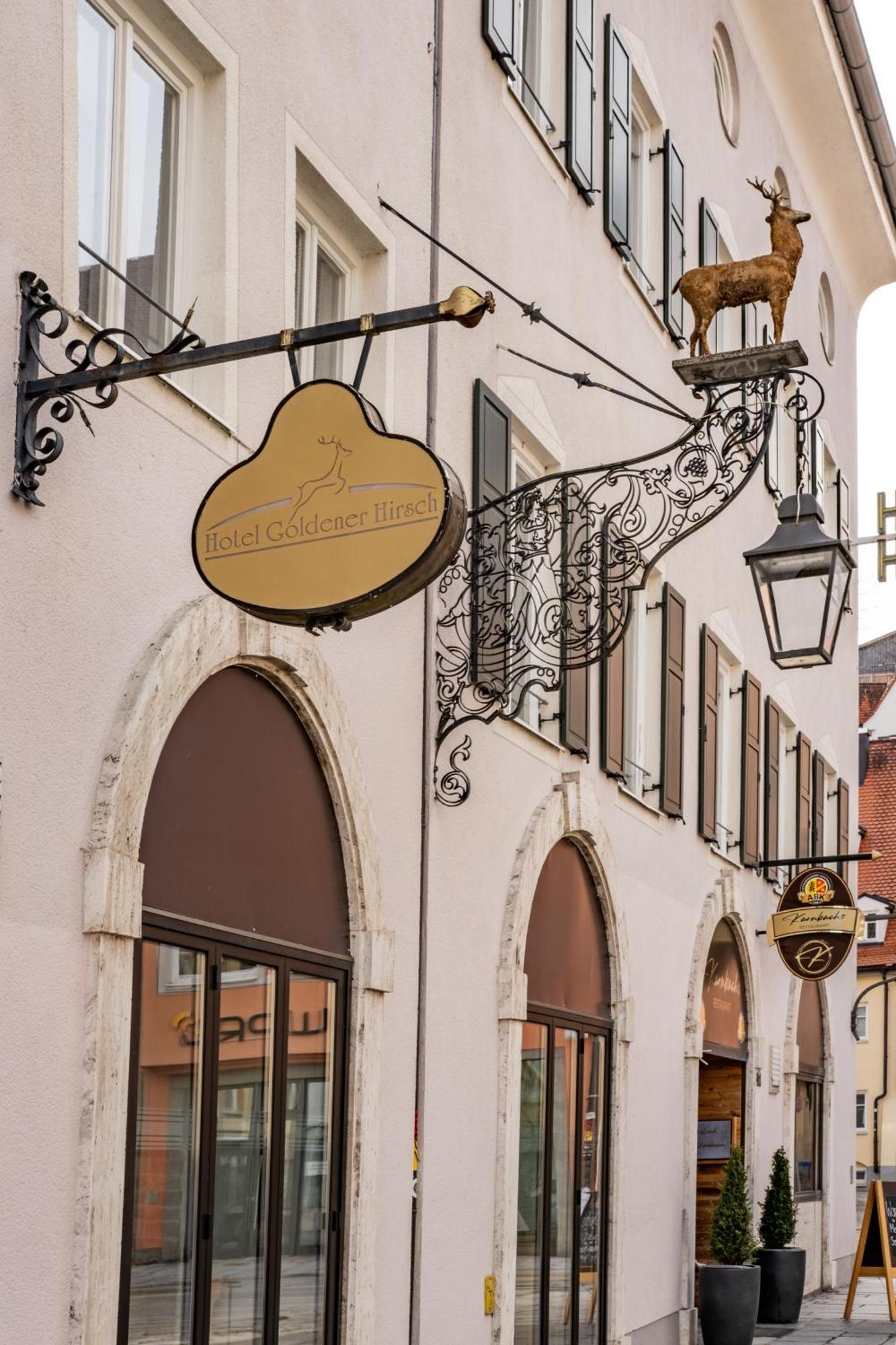 Hotel Goldener Hirsch Kaufbeuren Eksteriør billede